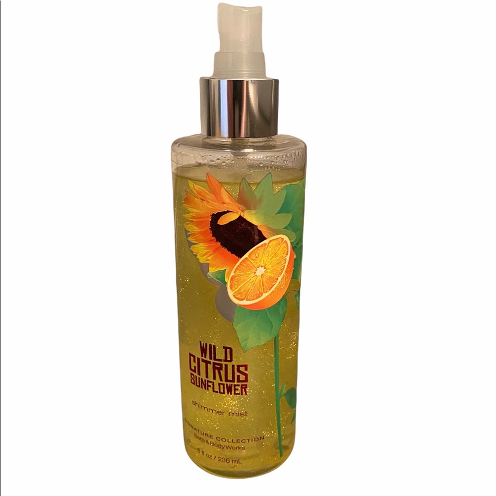 Bath Body Works Wild Citrus Sunflower Shimmer Mist